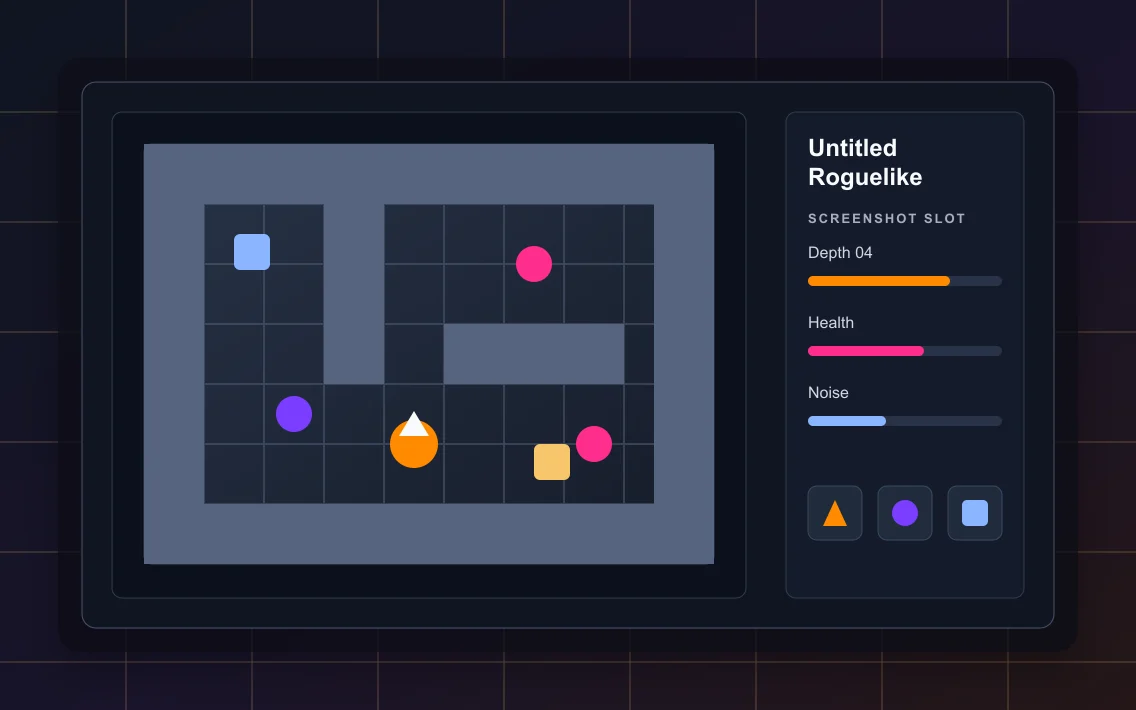 Placeholder screenshot for the Untitled Roguelike lab project.