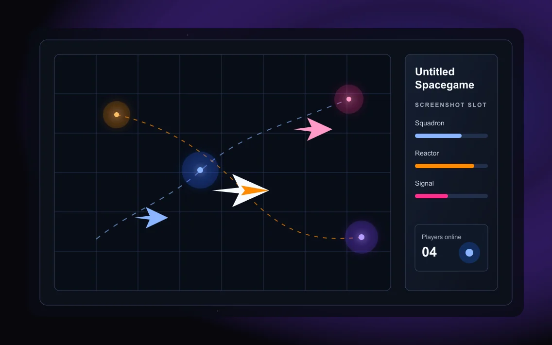 Placeholder screenshot for the Untitled Multiplayer Spacegame lab project.